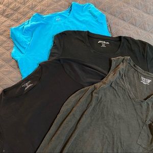 Lot of 4 shirts 2x/3x Talbots Eddie Bauer etc